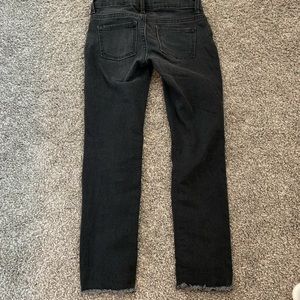 Black jeggings with one button and nice comfy fit